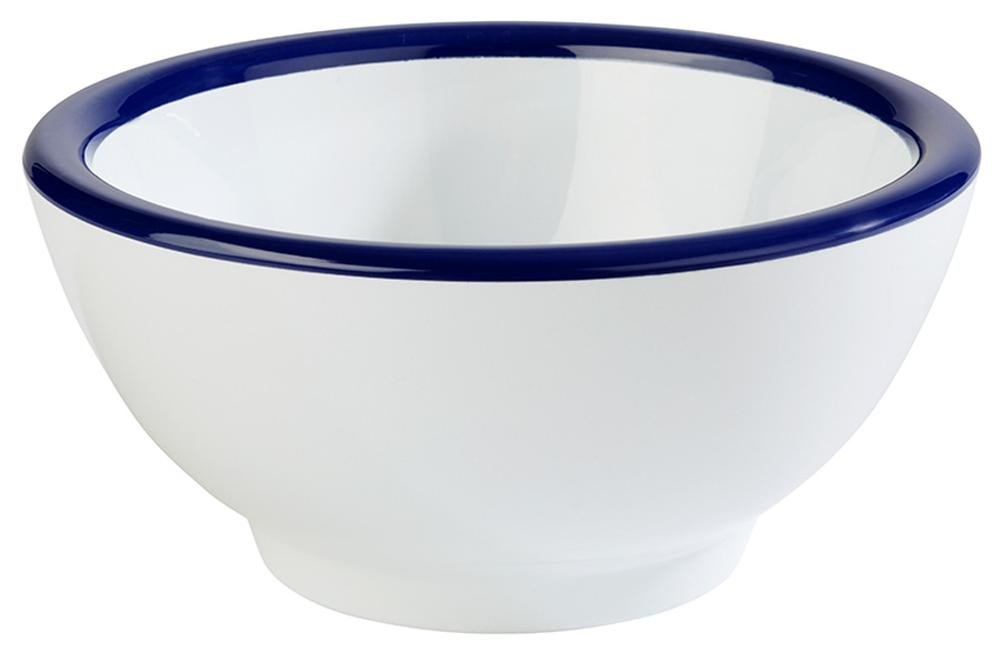 aps-pure-84492-schale-wei-blau-13-cm-melamin image 1