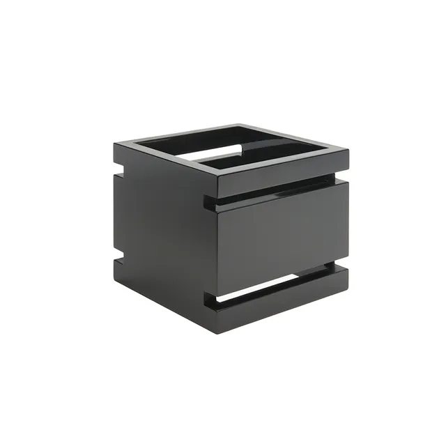 rosseto-skycap-sw103-riser-bambus-schwarz-6-zoll-eckig image 1