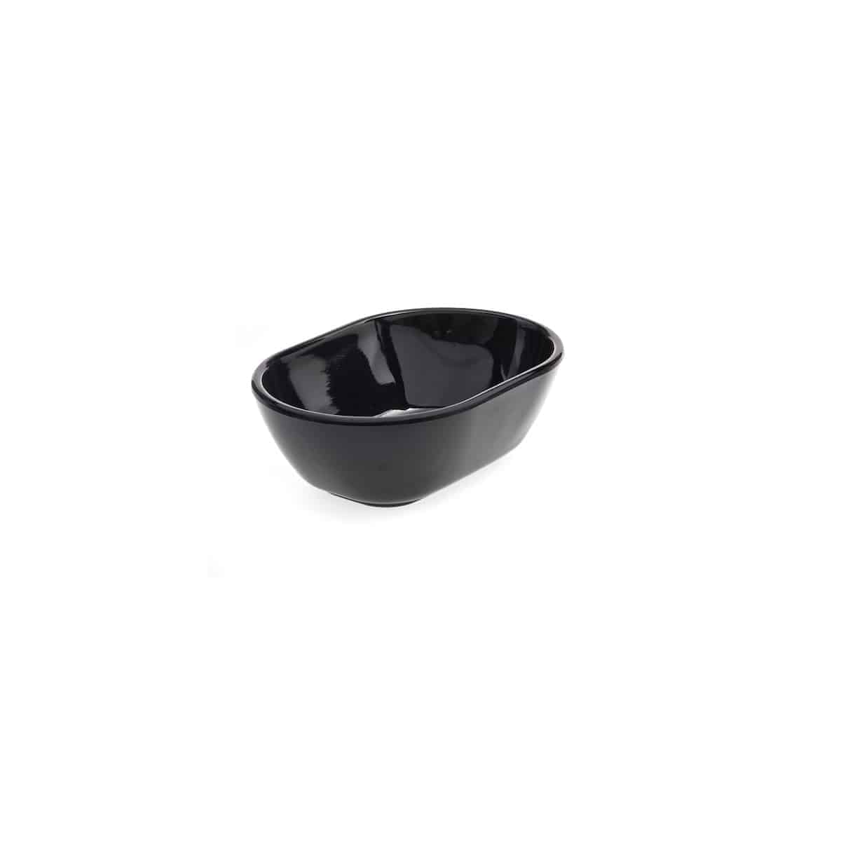 primeware-quality-melamine-schale-oval-schwarz-22-cm-klein image 1