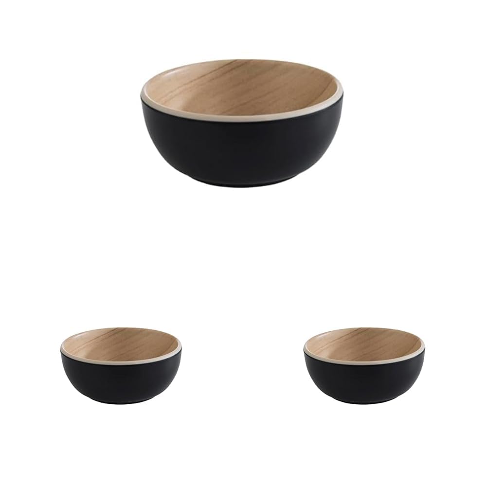 aps-frida-84931-schale-melamin-8-5-cm-schwarz-holz image 2
