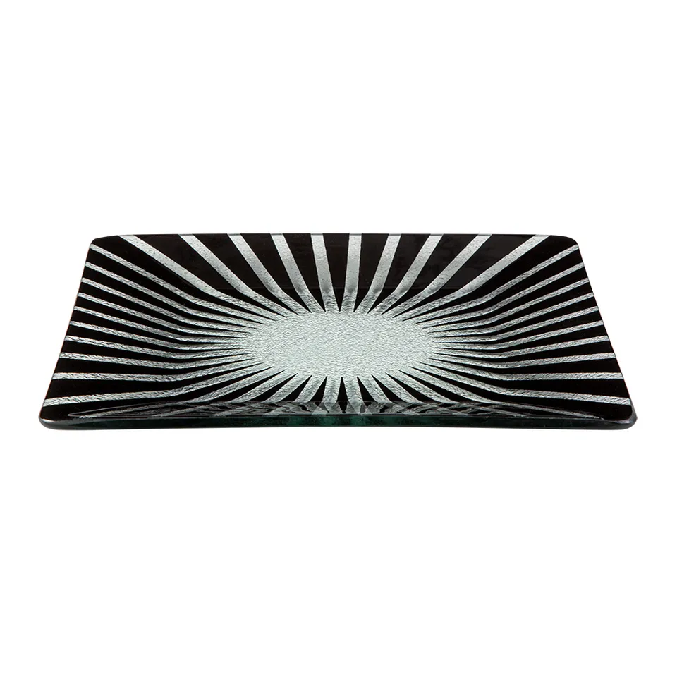 kalderon-stelo-gls033b-glasplatte-schwarz-14-eckig image 1