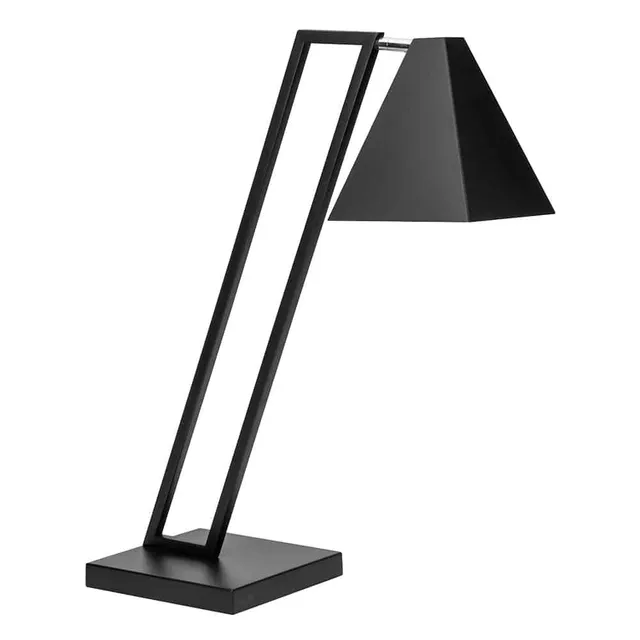 rosseto-hl012-w-rmelampe-pyramide-schwarz-matt-metallfu image 1