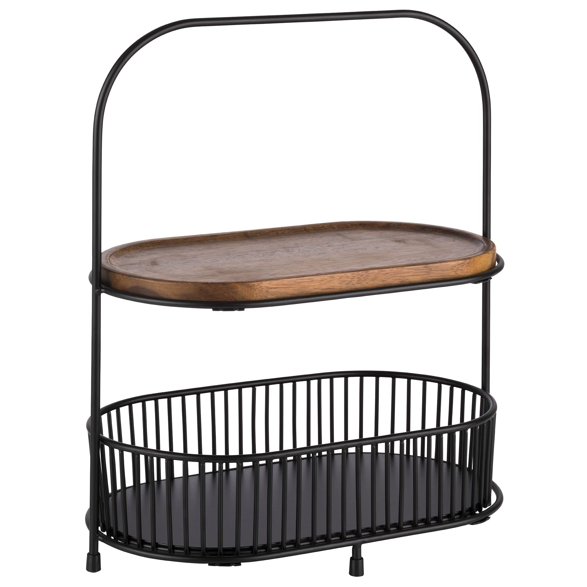 aps-frames-etagere-2-stufig-akazie-k-rbe-5-teilig-30336 image 1