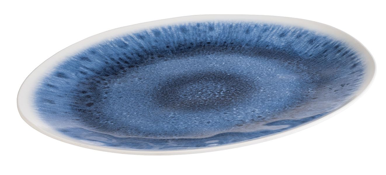 aps-blue-ocean-84676-tablett-melamin-blau-wei-48-cm image 1