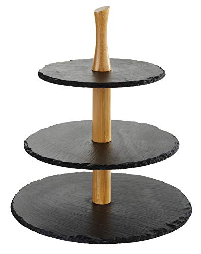 aps-frames-etagere-3-st-ckig-schiefer-34-cm-akazie image 7