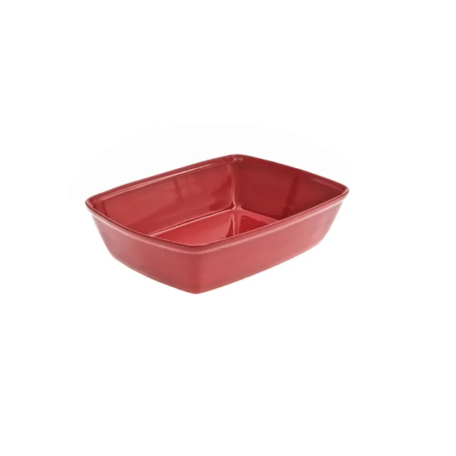 primeware-ceramic-grundy-schale-halbe-gr-e-rot-keramik image 1