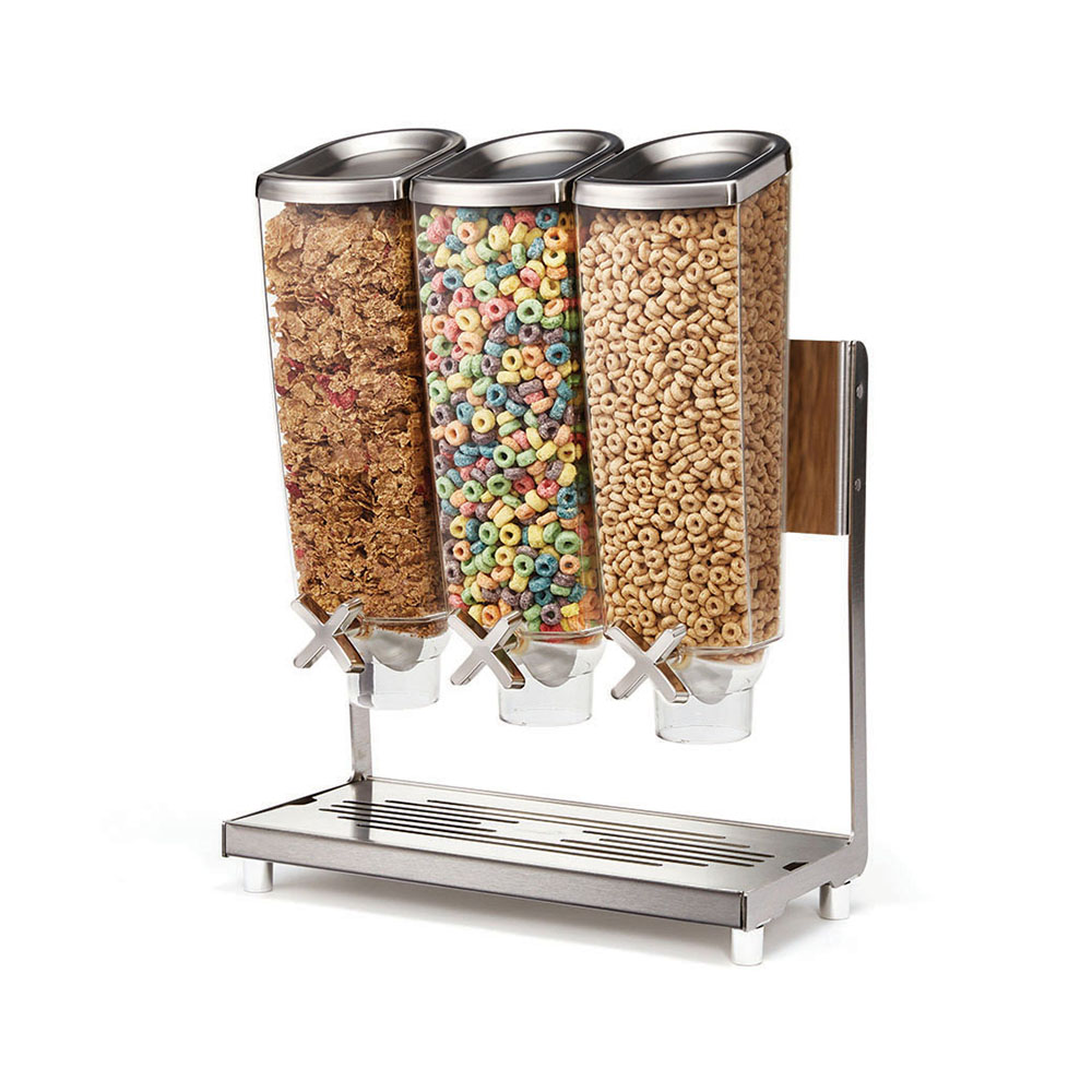 rosseto-ez-pro-ezp2135-cerealien-spender-3x-3-8-l-edelstahl image 1