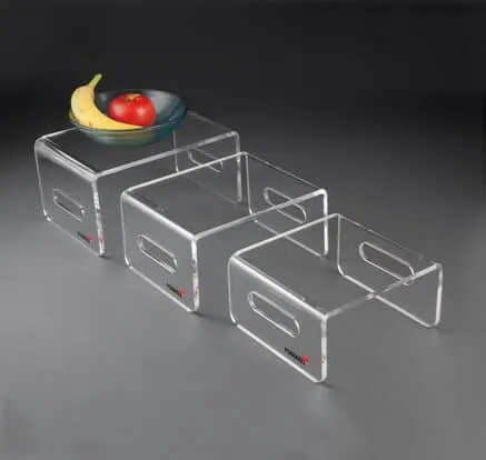 rosseto-rdc107-buffetst-nder-acryl-klar-rechteckig-3er-set image 1