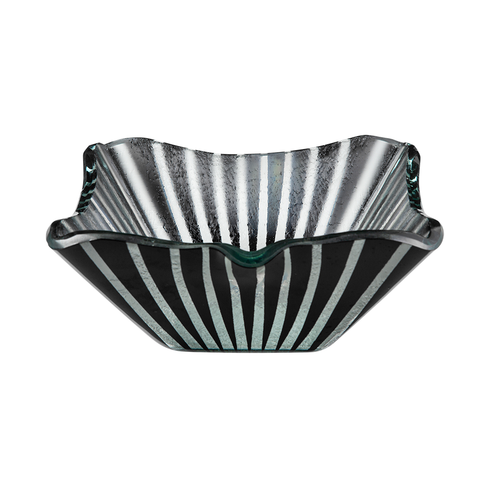 rosseto-kalderon-stelo-glasschale-schwarz-10-zoll-2er-set image 1
