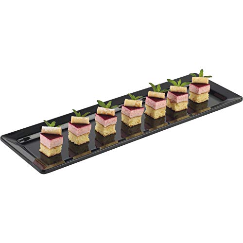 aps-pure-83491-tablett-gn-1-3-schwarz-melamin image 4