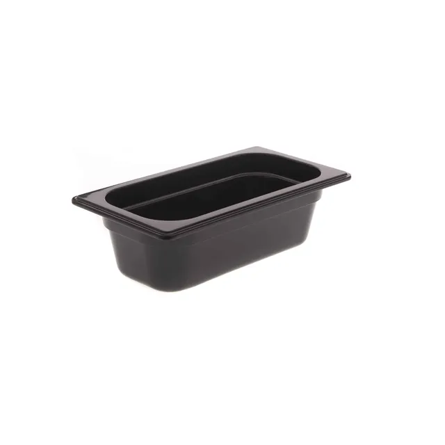 primeware-quality-melamine-gn-1-3-beh-lter-schwarz-100mm image 1