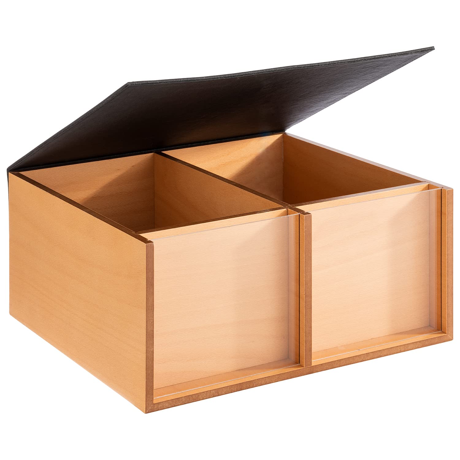 aps-superbox-11713-buffet-box-eichenholz-mit-sichtfenster image 1