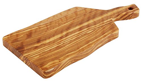 aps-olive-875-servierbrett-olivenholz-19x12-5-cm-griff image 2