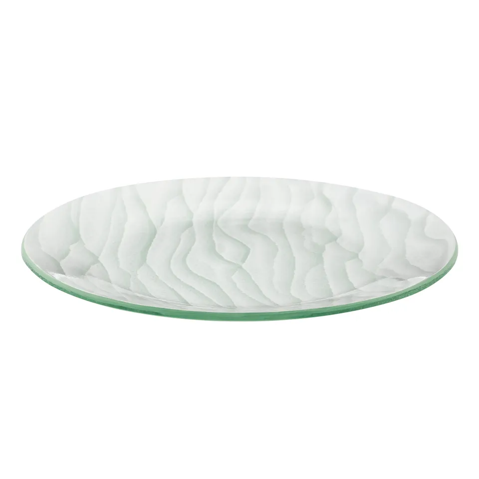 rosseto-ven-glass-sahara-teller-rund-wei-mit-rand-gls067w image 1