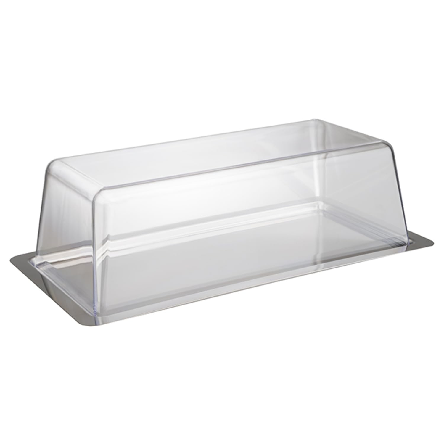 aps-dome-k-nigskuchenplatte-33x17-cm-edelstahl-haube image 1