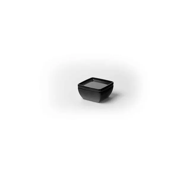 primeware-quality-melamine-deckel-schwarz-medium-eckig image 1