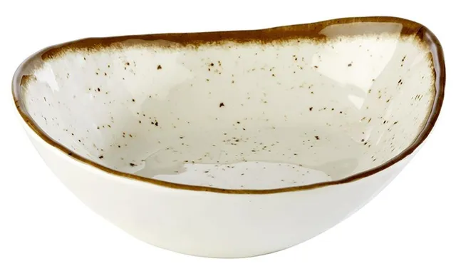 aps-stone-art-84526-schale-23x19-cm-creme-melamin image 1