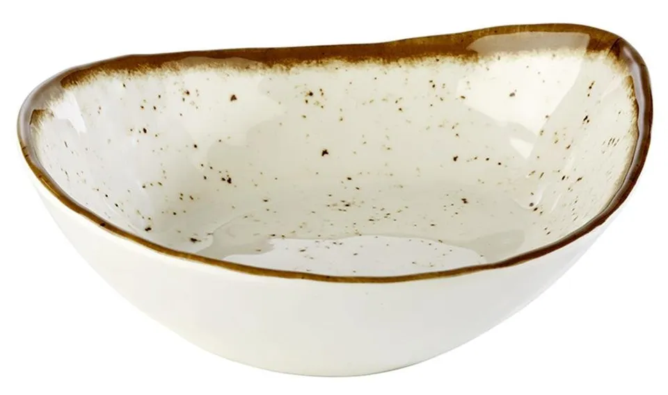 aps-stone-art-84526-schale-23x19-cm-creme-melamin image 1