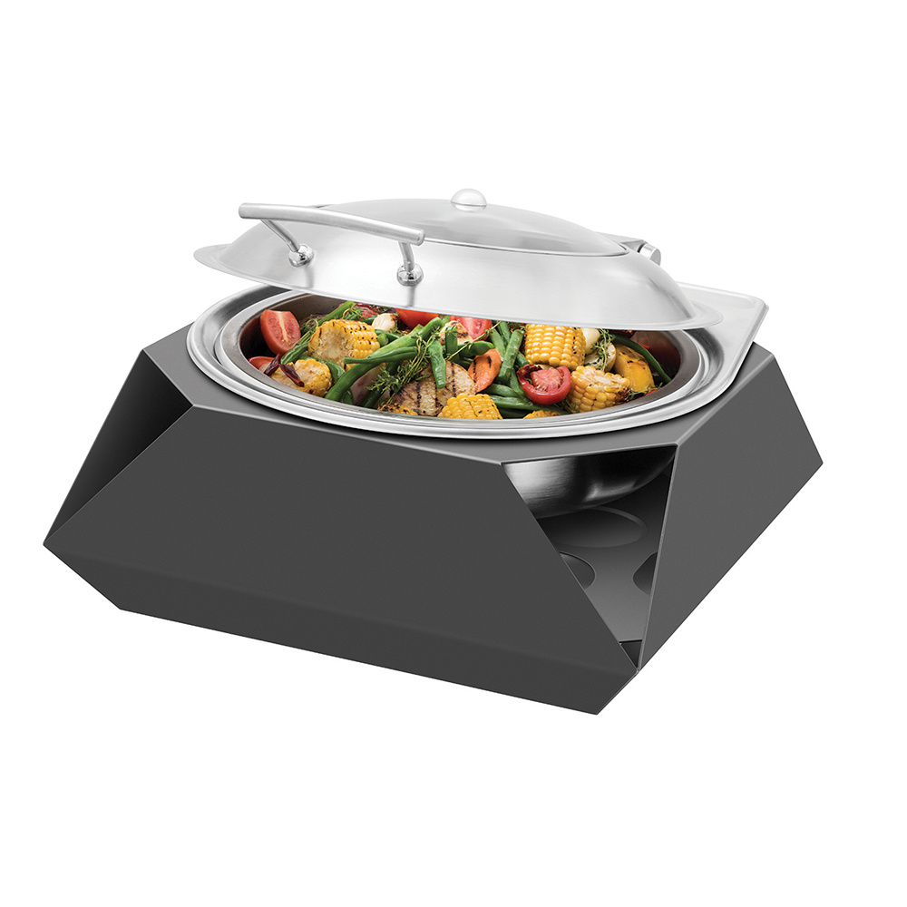 rosseto-chafing-dishes-sm284-diamond-rahmen-rund-schwarz image 2