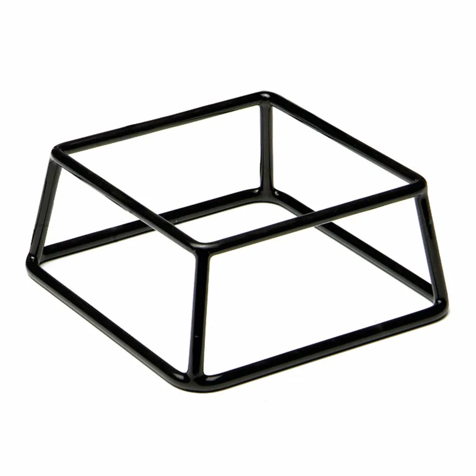 aps-frames-33250-buffetst-nder-metall-schwarz-18x18-h-8-cm image 1