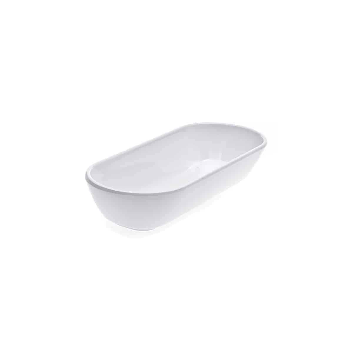 primeware-quality-melamine-ovale-sch-ssel-38-cm-wei-bruchsicher image 1
