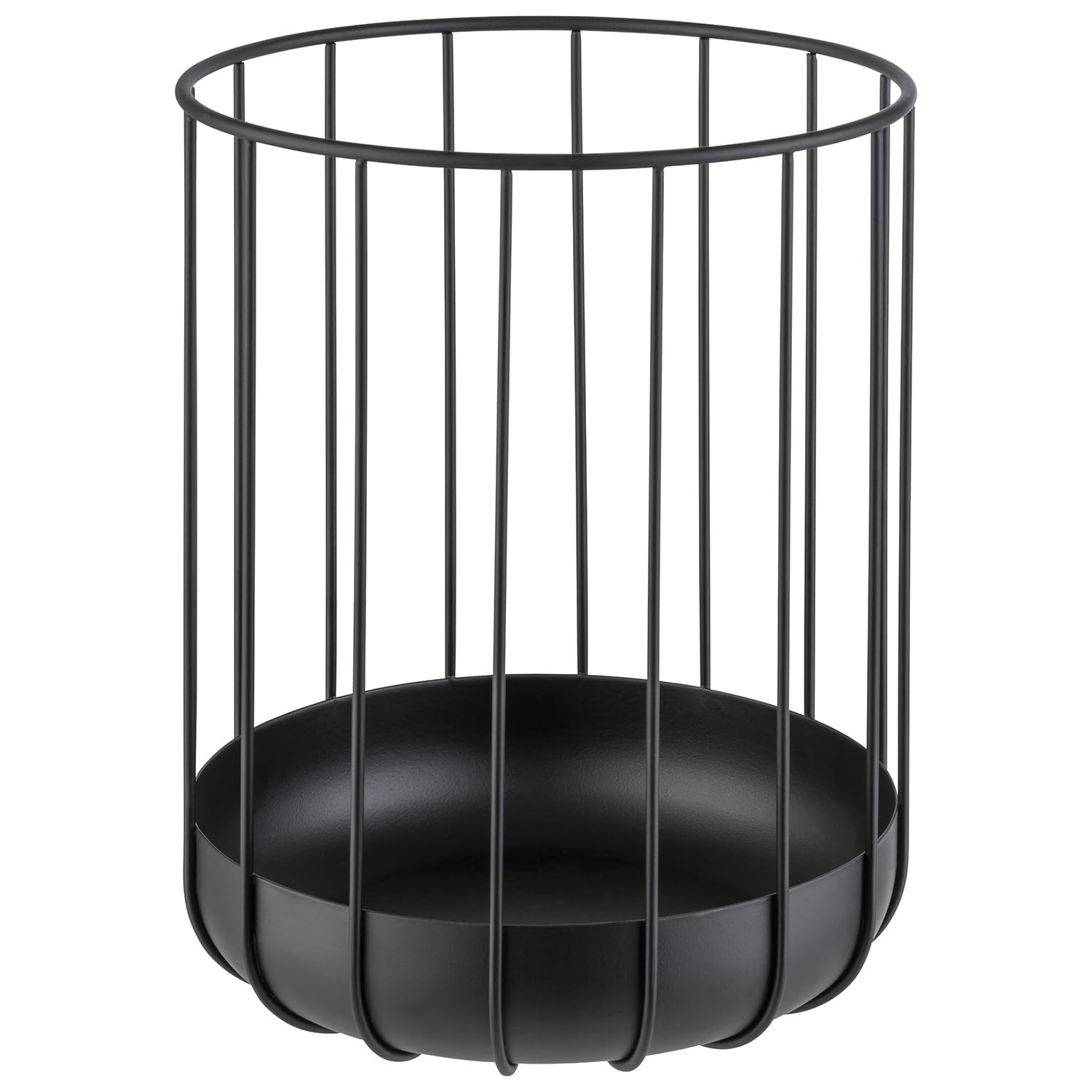 aps-urban-korb-30211-metallgitter-22-5-cm-schwarz image 1