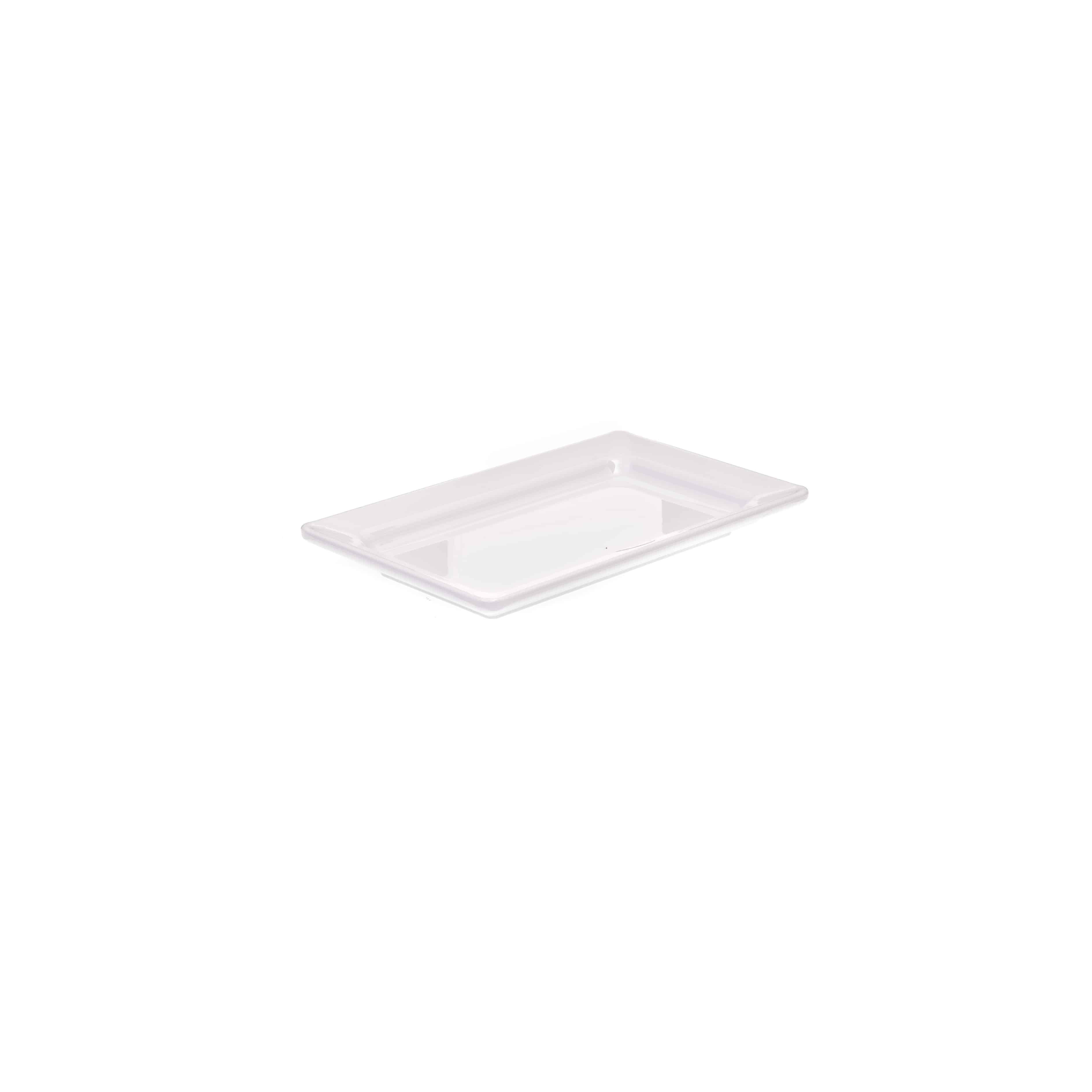 primeware-quality-melamine-platte-gn1-4-wei-flach image 1