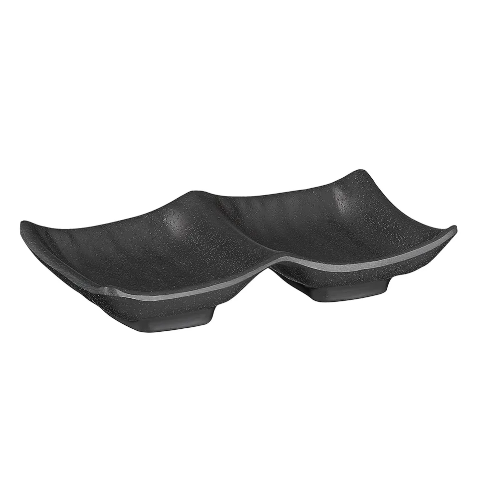 aps-zen-83949-dip-schale-schwarz-14x9-cm-2x50-ml image 1