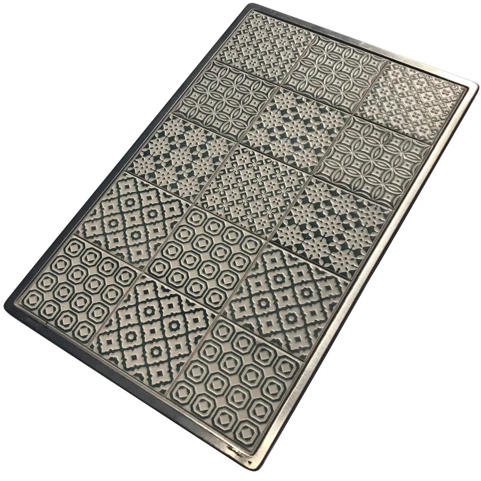 primeware-hot-tiles-gn-1-1-platte-gr-n-batik-edelstahl image 1