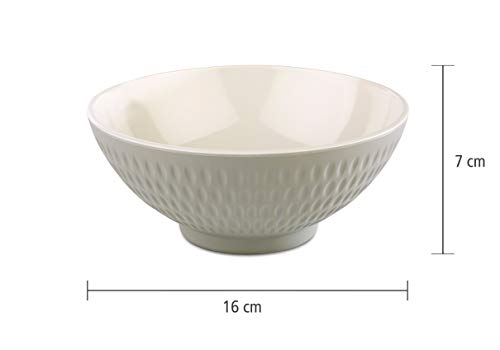 aps-asia-plus-schale-melamin-grau-creme-16-cm-0-6-l-stapelbar image 8