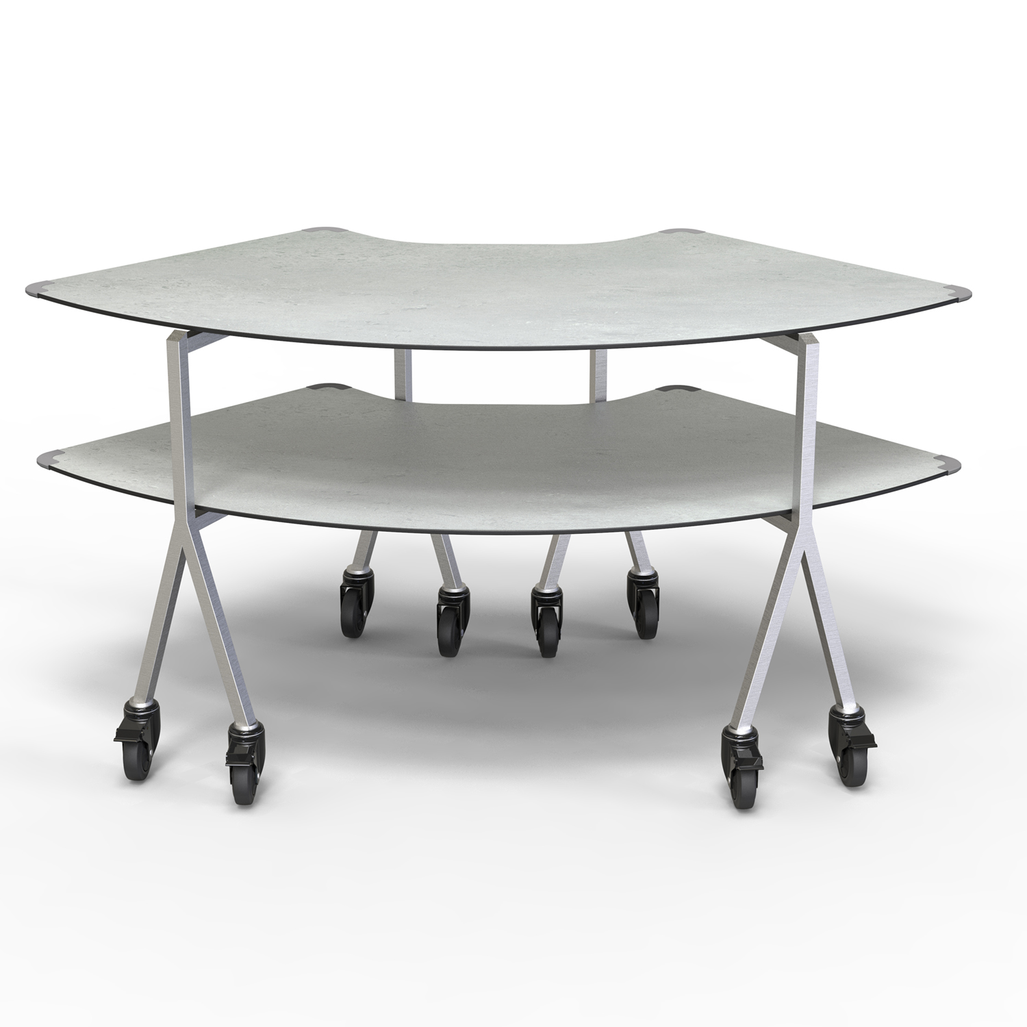 rosseto-modulite-mt-2007cgsw-buffet-tisch-2-ebenen-beton image 1