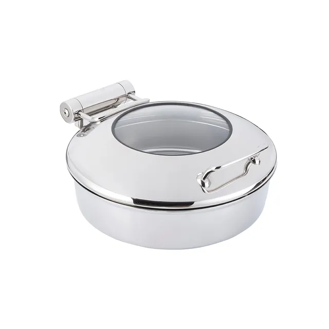 rosseto-vista-chafing-dish-chrom-rund-4-22-qt-chafing-pot-topf image 1