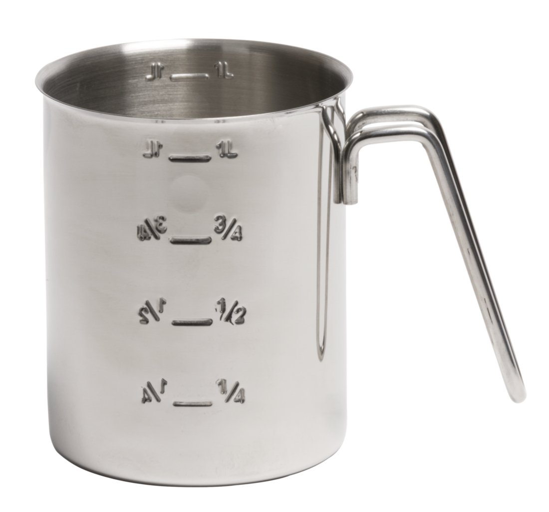 aps-classic-30045-messbecher-edelstahl-1-liter image 1