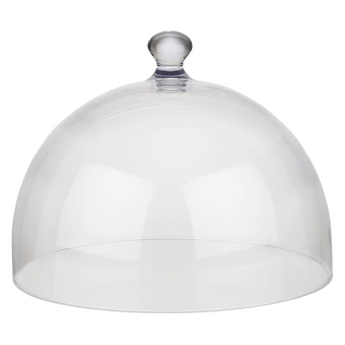 primeware-quality-melamine-domhaube-30cm-klar-polycarbonat image 1
