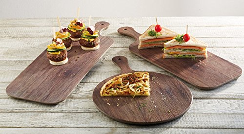 aps-table-84177-tablett-oak-rund-30-cm-melamin-eiche image 3