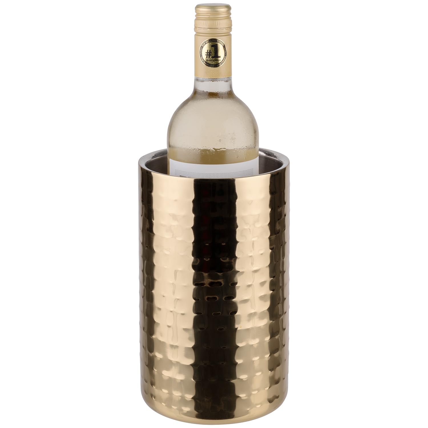 aps-bar-36128-flaschenk-hler-hammerschlag-gold-edelstahl image 2