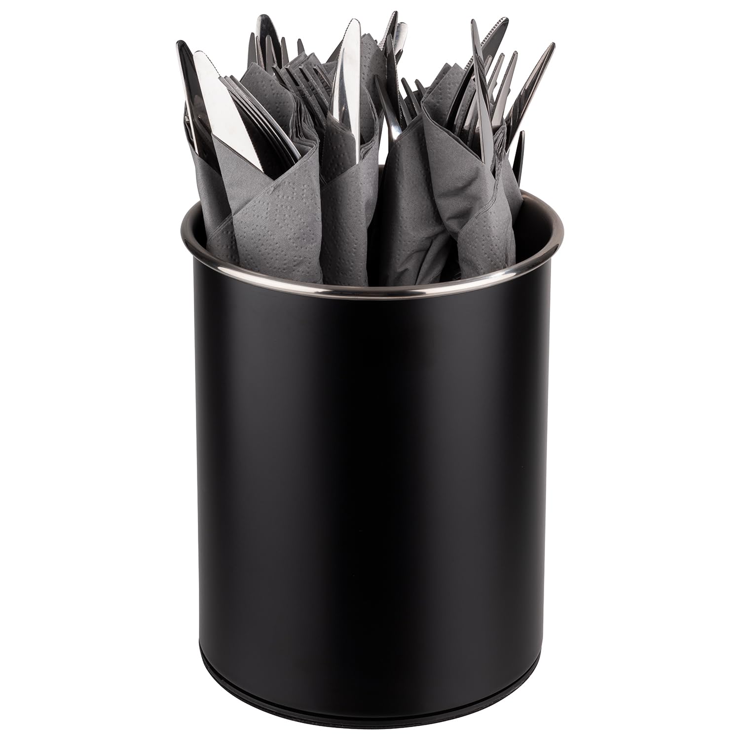 aps-table-11748-besteckbeh-lter-drehbar-schwarz-3-f-cher image 4