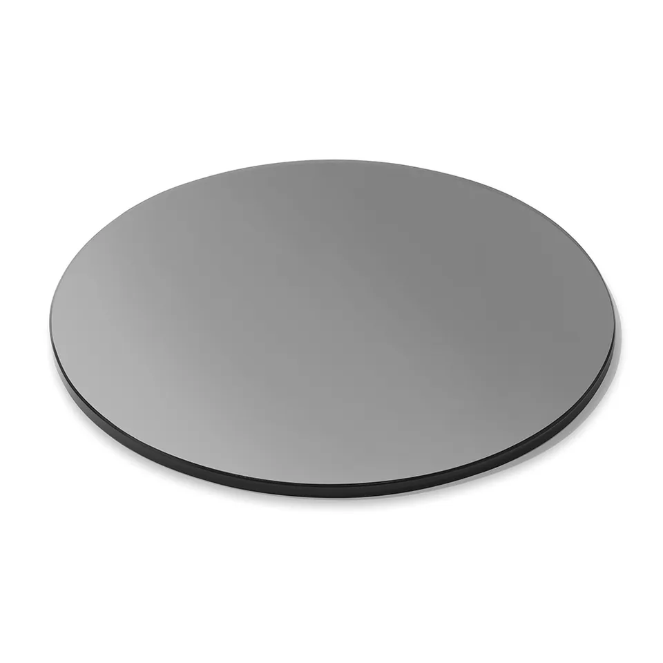 rosseto-surfaces-sg005-glasplatte-rund-20-zoll-schwarz image 1