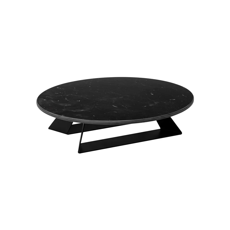rosseto-alto-hplrs15-buffetst-nder-rund-schwarz-marmor-35-5-cm image 1