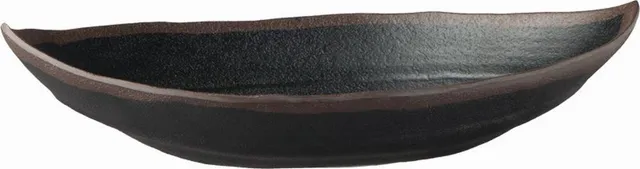 aps-marone-84100-blattschale-25-5-cm-schwarz-melamin image 1