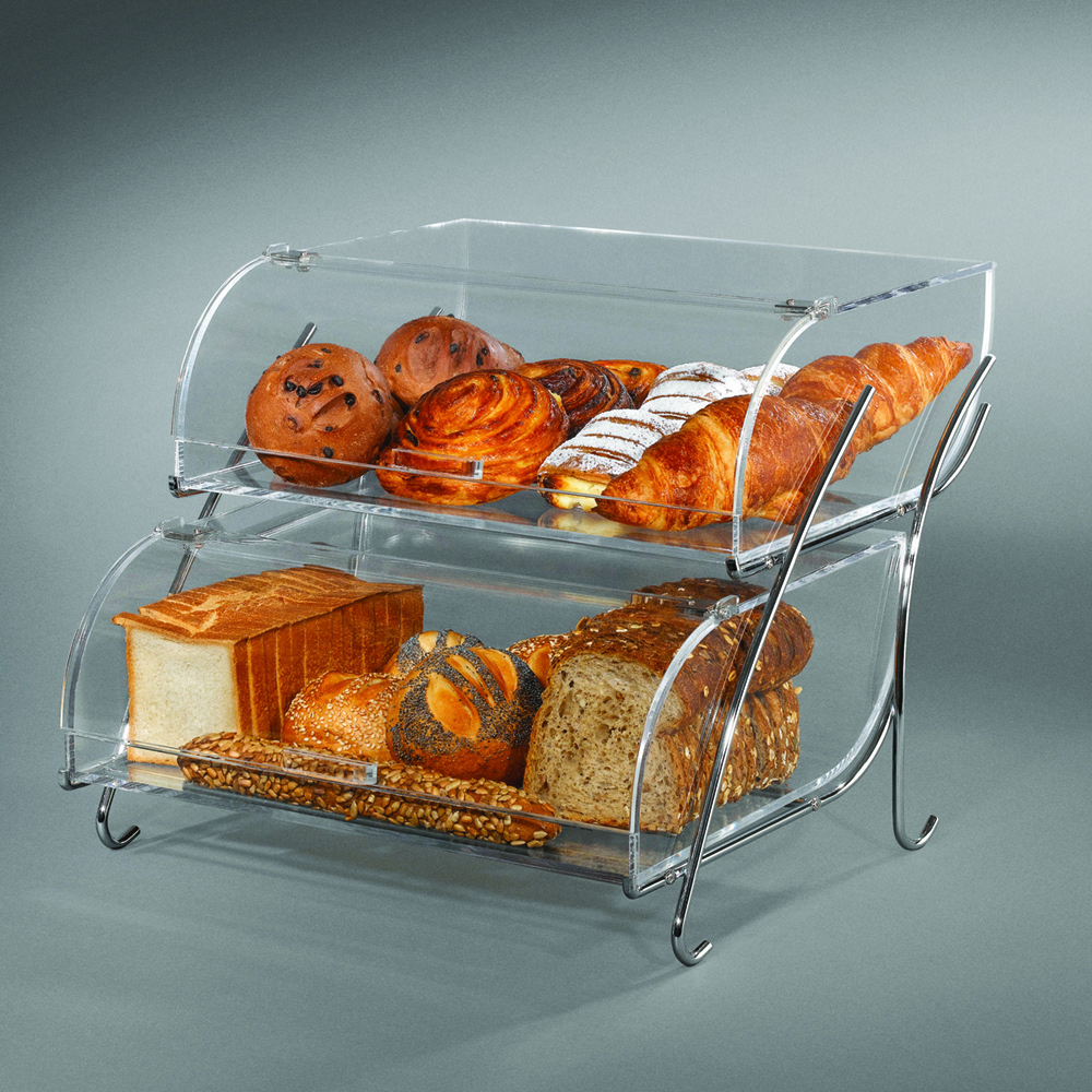 rosseto-bakery-display-kuchenvitrine-bak2937-2-st-ckig-acryl image 1