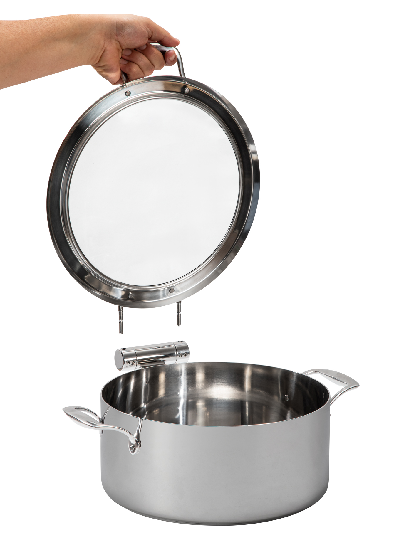 rosseto-le-dish-gwd300el-ch-chafing-dish-chrom-4-8-qt image 2