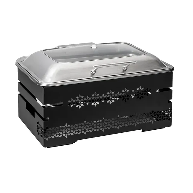 rosseto-mosaic-multi-chef-sk066-chafing-dish-schwarz-10-zoll image 1