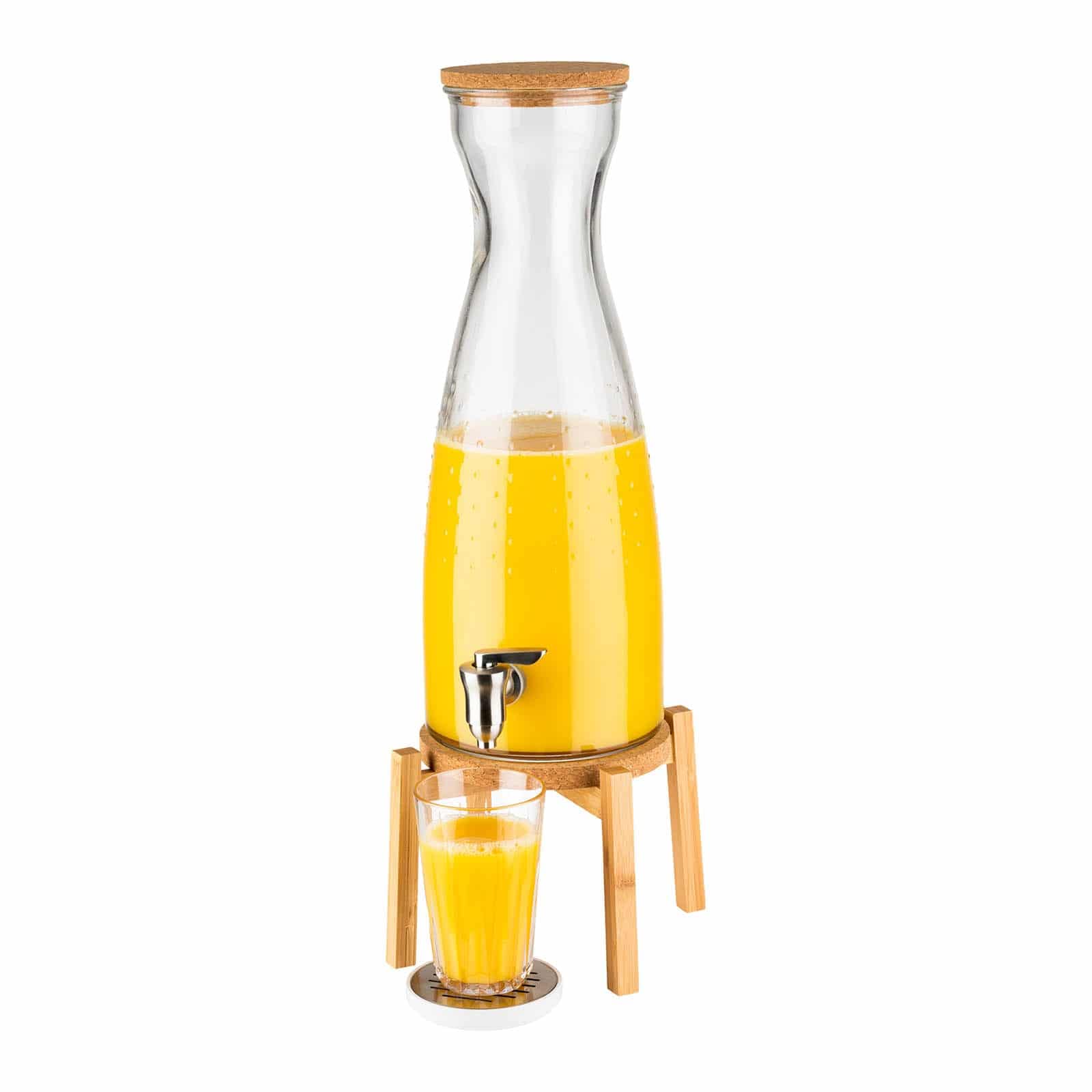 aps-valo-fresh-wood-getr-nkespender-4-5-l-glas-holz image 2