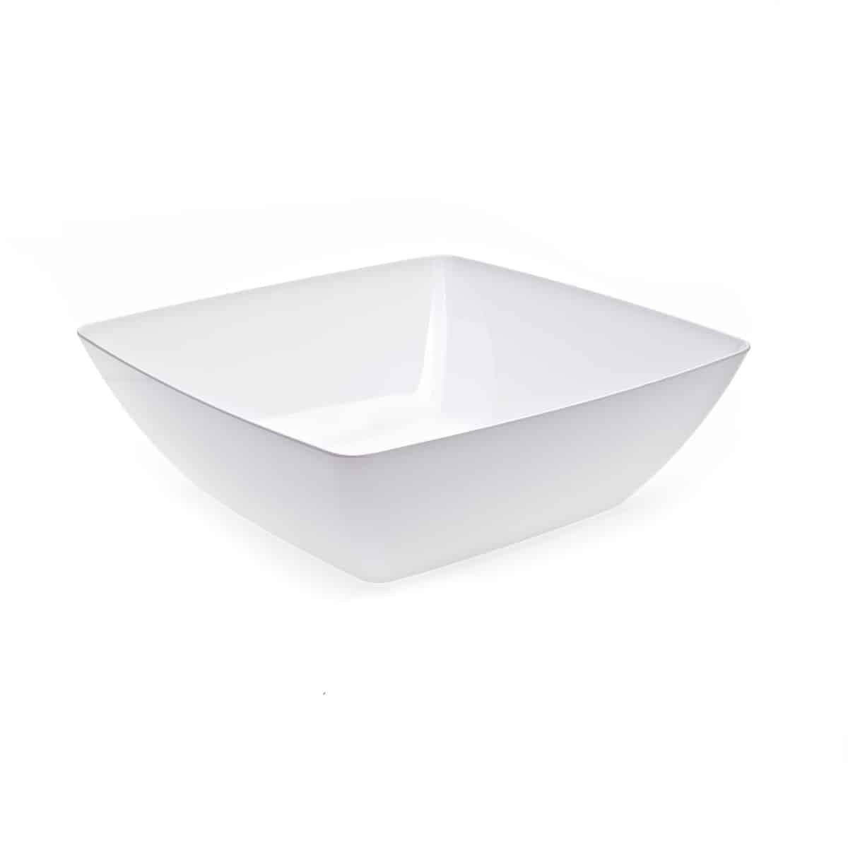 primeware-quality-melamine-schale-eckig-41cm-wei-xl-bruchsicher image 1