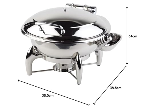 aps-chef-globe-12403-chafing-dish-6-l-glasdeckel-rund image 4