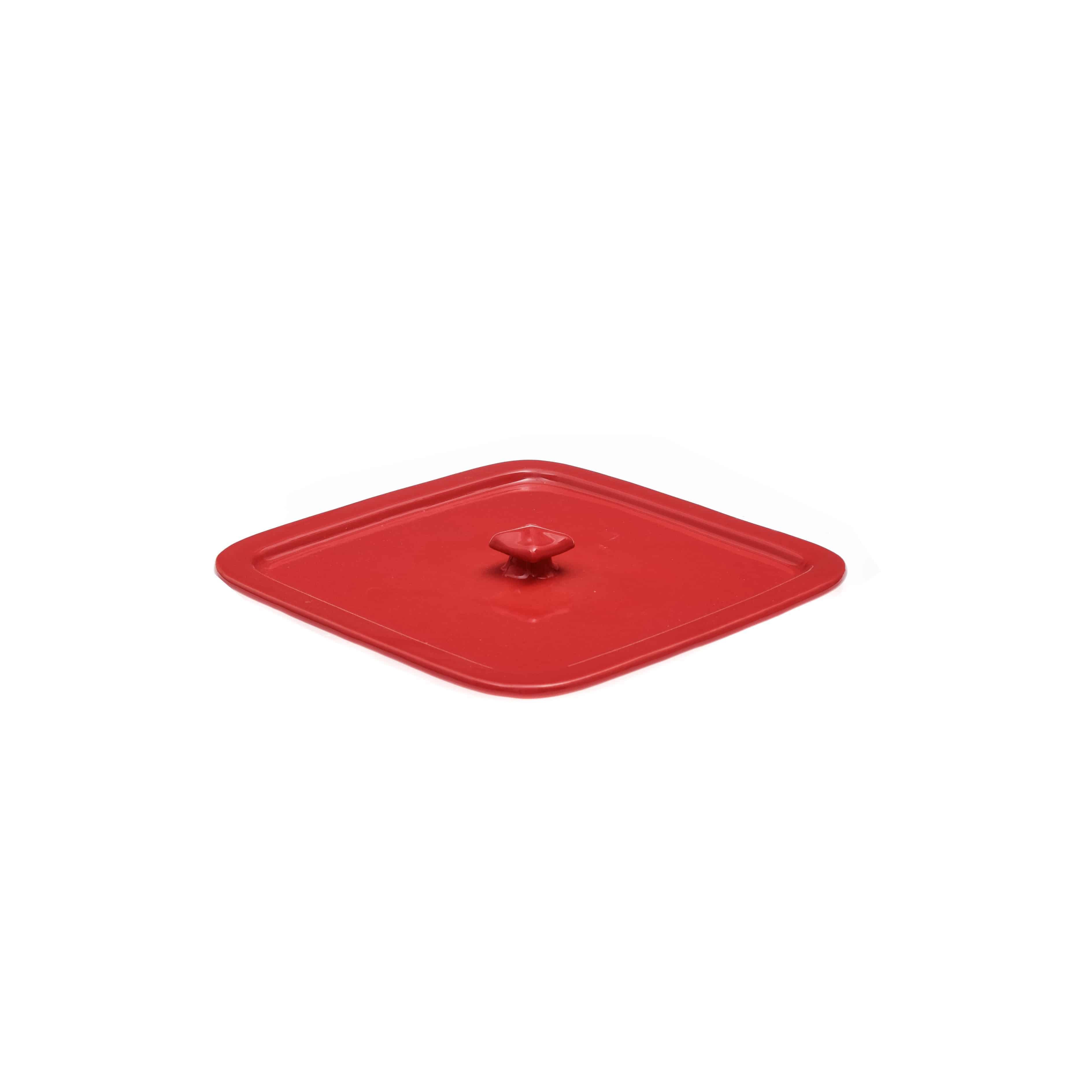primeware-ceramic-multi-portion-dishes-deckel-9x9-rot-keramik image 1