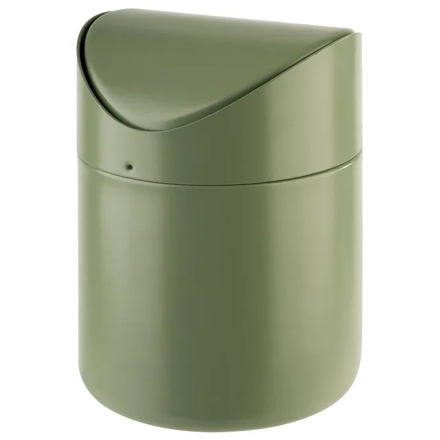 aps-table-40802-tischrestebeh-lter-smoke-green-edelstahl image 1