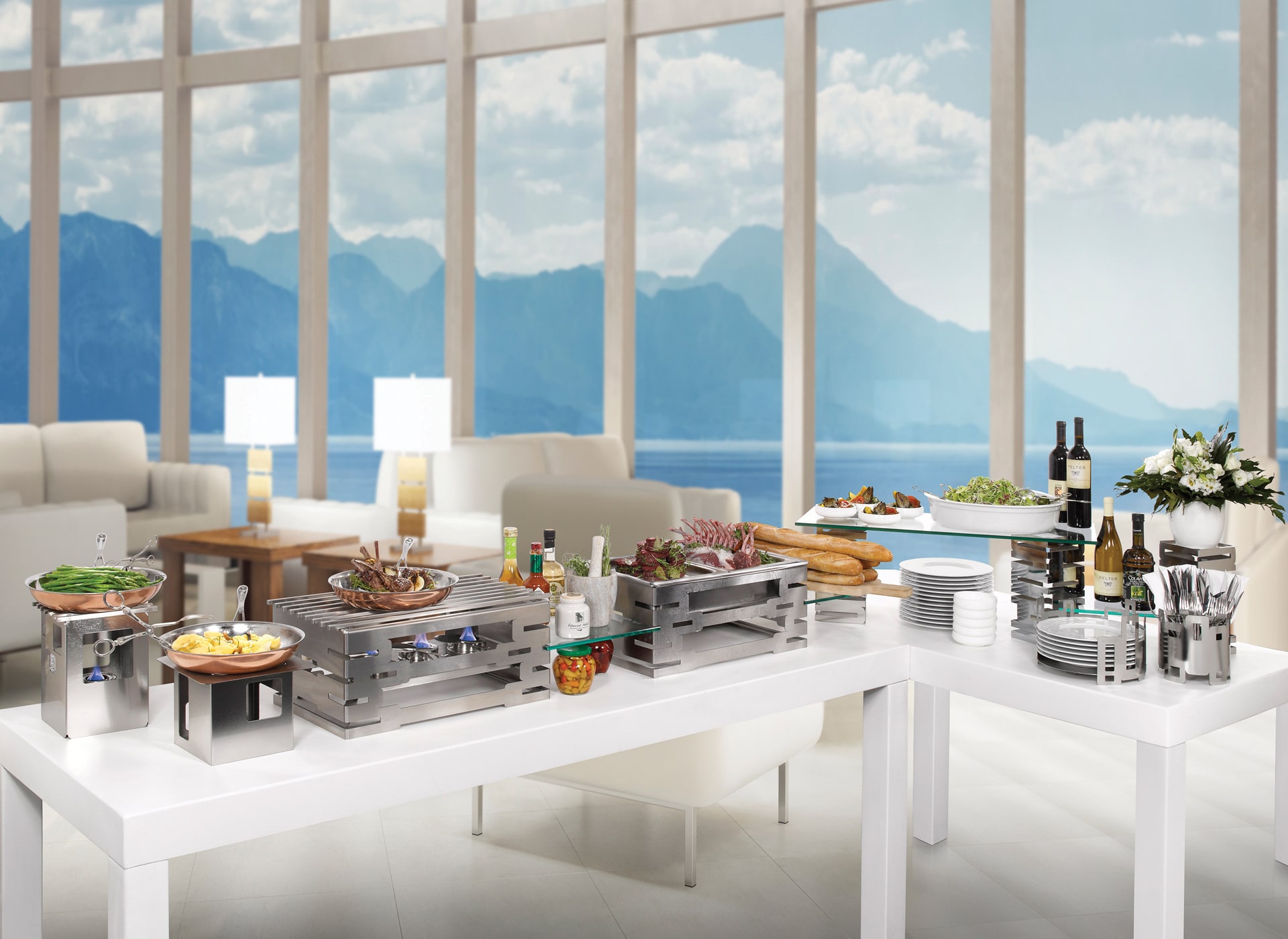 rosseto-display-risers-buffet-riser-servierst-nder-catering image 1