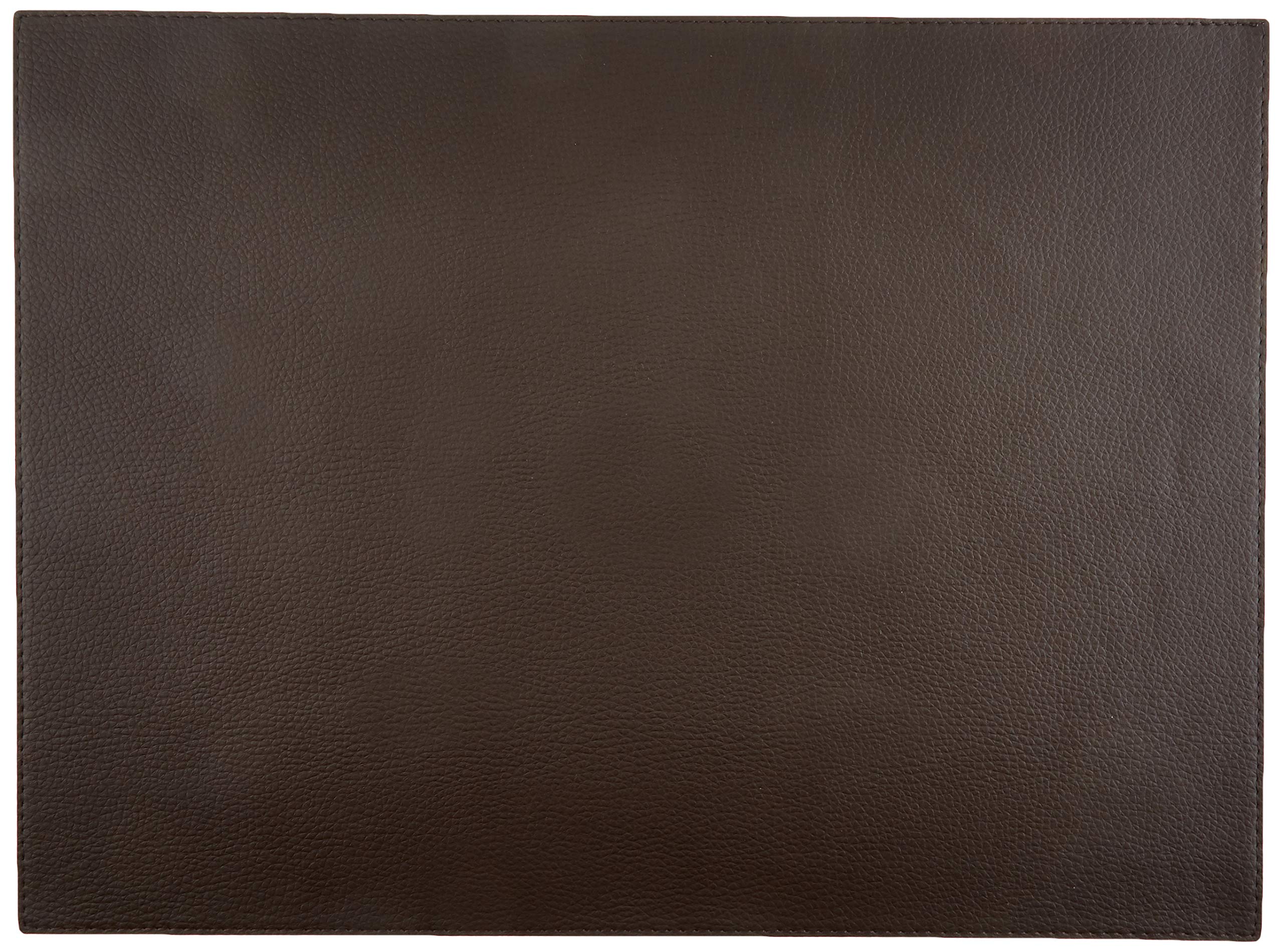 aps-table-60045-tischset-kunstleder-braun-45-cm image 1